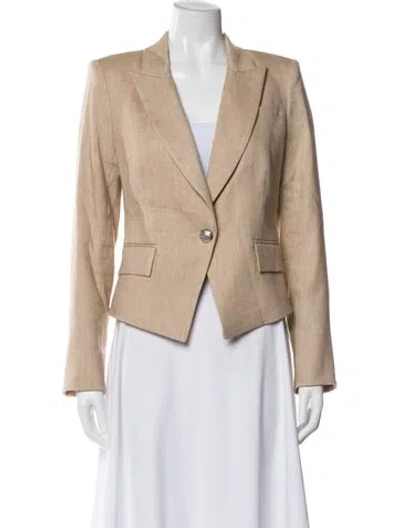 Pre-owned Veronica Beard Blazer In Neutral