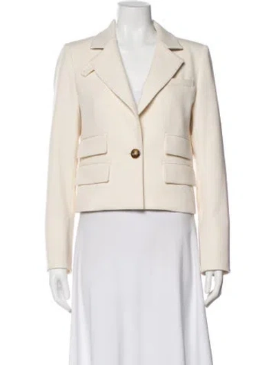 Pre-owned Veronica Beard Blazer In Neutral