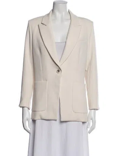 Pre-owned Veronica Beard Blazer In Neutral