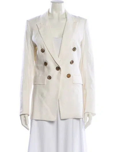 Pre-owned Veronica Beard Blazer In Neutral