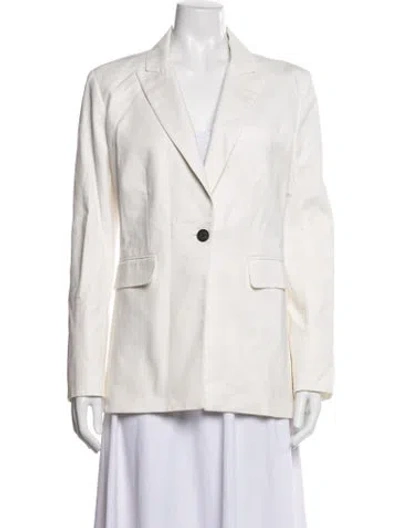 Pre-owned Veronica Beard Blazer In Neutral