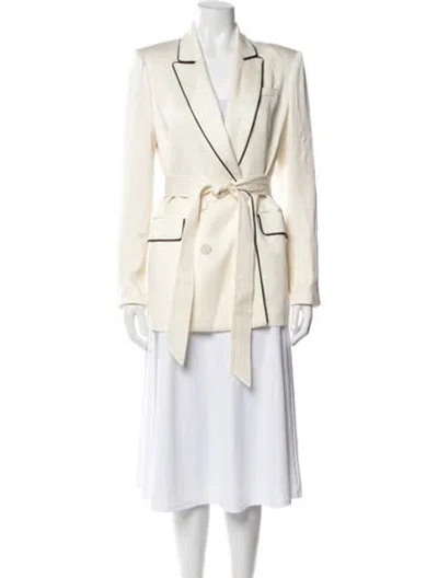 Pre-owned Veronica Beard Blazer In Neutral