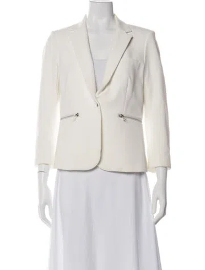 Pre-owned Veronica Beard Blazer In Neutral