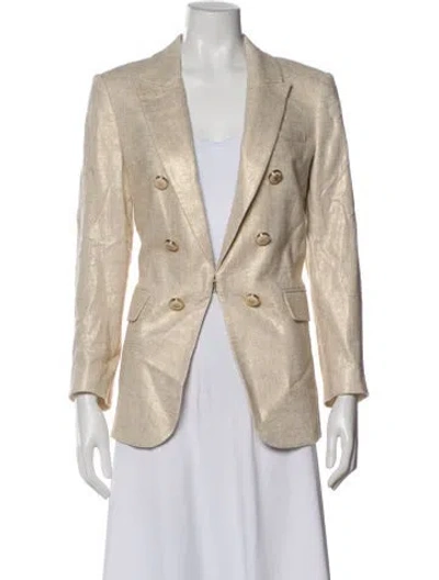 Pre-owned Veronica Beard Blazer In Neutral