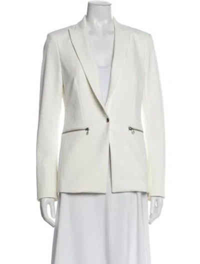 Pre-owned Veronica Beard Blazer In Neutral
