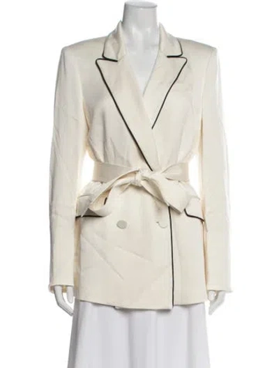 Pre-owned Veronica Beard Blazer In Neutral