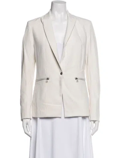 Pre-owned Veronica Beard Blazer In Neutral
