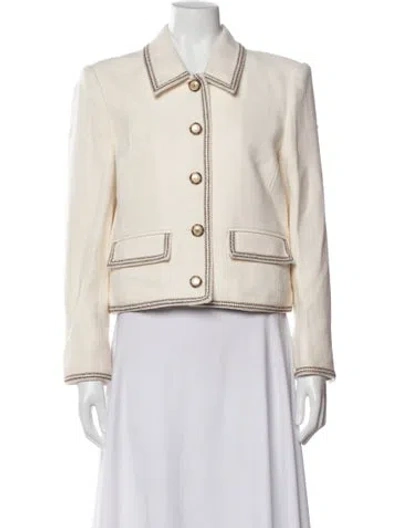 Pre-owned Veronica Beard Blazer In Neutrals
