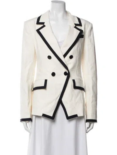 Pre-owned Veronica Beard Blazer In Neutrals