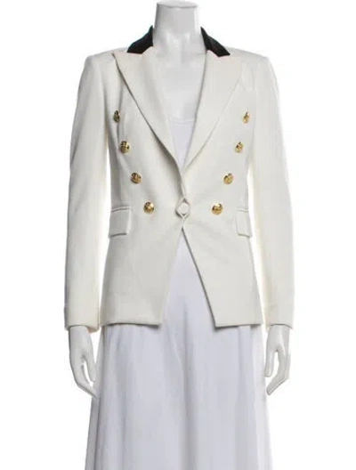 Pre-owned Veronica Beard Blazer In Neutrals