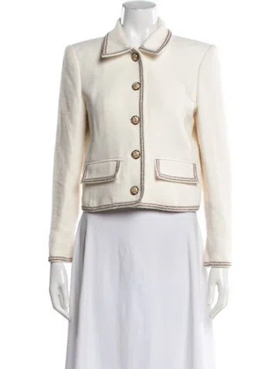 Pre-owned Veronica Beard Blazer In Neutrals