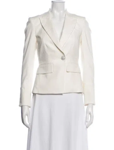 Pre-owned Veronica Beard Blazer In Neutrals