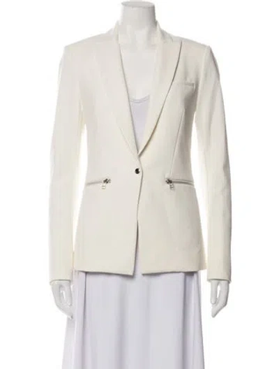 Pre-owned Veronica Beard Blazer In Neutrals