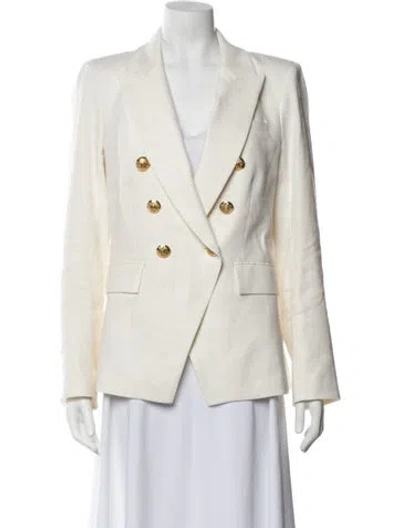 Pre-owned Veronica Beard Blazer In Neutrals