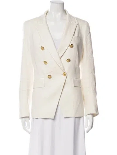 Pre-owned Veronica Beard Blazer In Neutrals