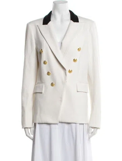 Pre-owned Veronica Beard Blazer In Neutrals
