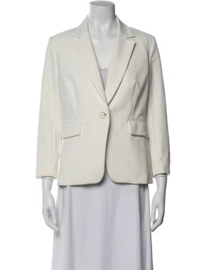 Pre-owned Veronica Beard Blazer In Neutrals
