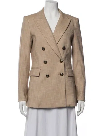 Pre-owned Veronica Beard Blazer In Neutrals