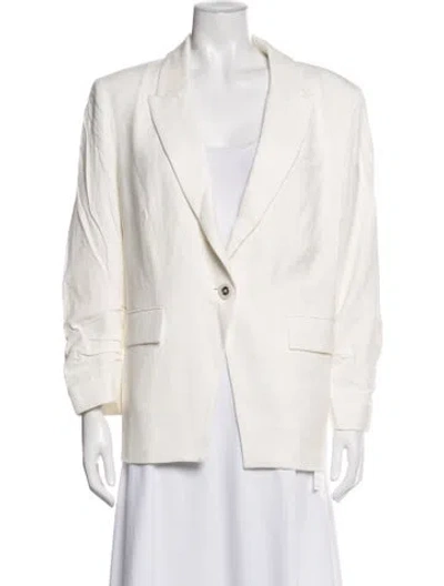 Pre-owned Veronica Beard Blazer In Neutrals