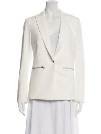Pre-owned Veronica Beard Blazer In Neutrals