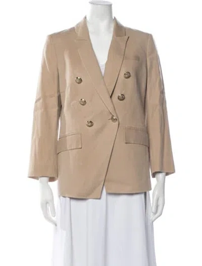 Pre-owned Veronica Beard Blazer In Neutrals