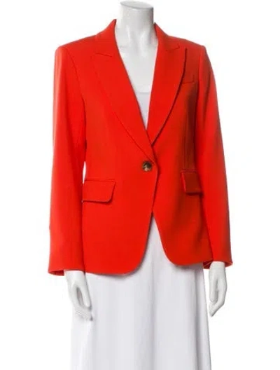 Pre-owned Veronica Beard Blazer In Orange