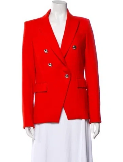 Pre-owned Veronica Beard Blazer In Orange