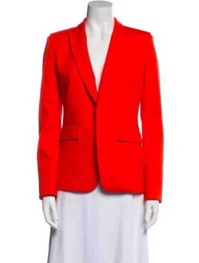 Pre-owned Veronica Beard Blazer In Orange