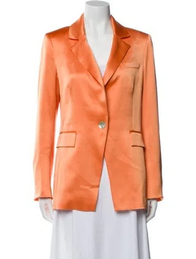 Pre-owned Veronica Beard Blazer In Orange