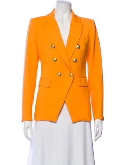 Pre-owned Veronica Beard Blazer In Orange