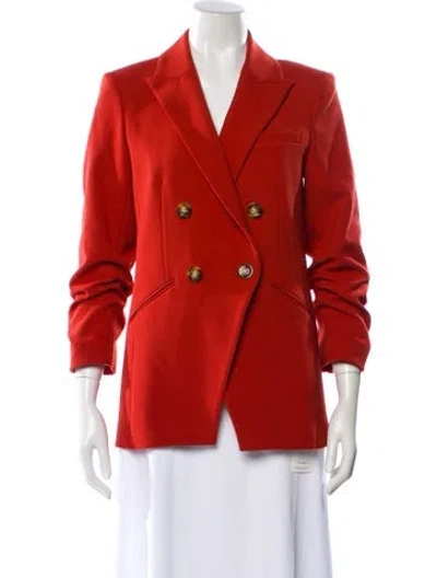 Pre-owned Veronica Beard Blazer In Orange