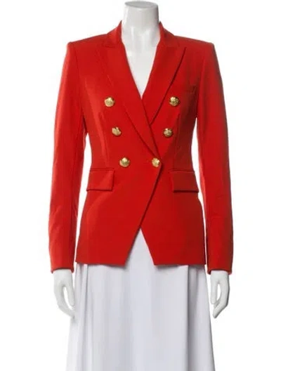 Pre-owned Veronica Beard Blazer In Orange