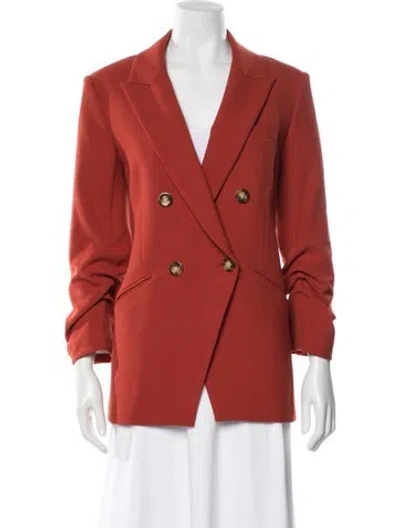 Pre-owned Veronica Beard Blazer In Orange