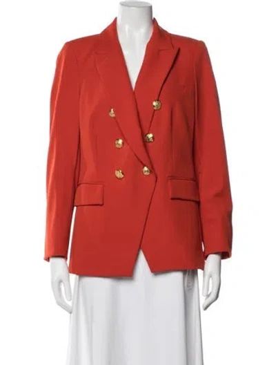 Pre-owned Veronica Beard Blazer In Orange