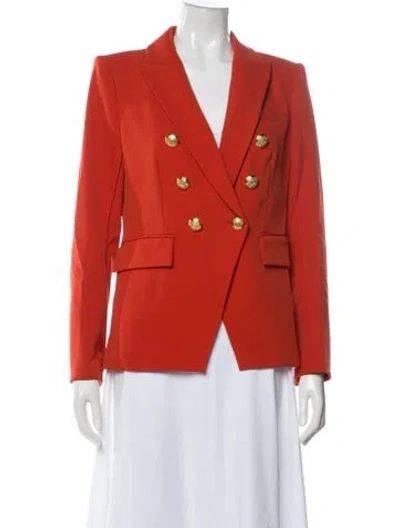Pre-owned Veronica Beard Blazer In Orange