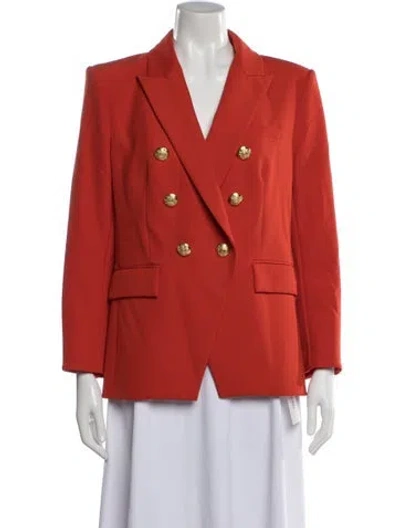 Pre-owned Veronica Beard Blazer In Orange