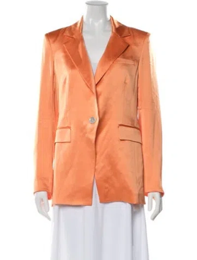 Pre-owned Veronica Beard Blazer In Orange