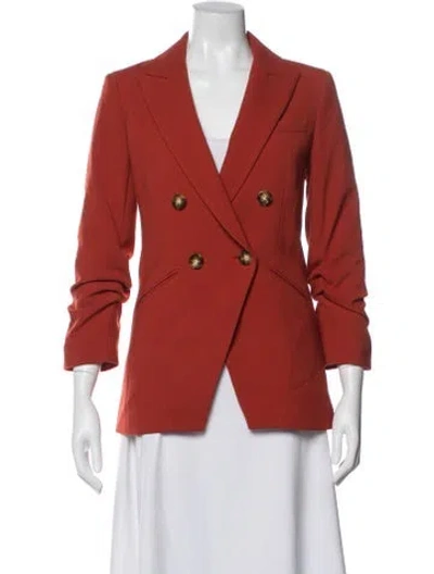 Pre-owned Veronica Beard Blazer In Orange