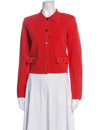 Pre-owned Veronica Beard Blazer In Orange