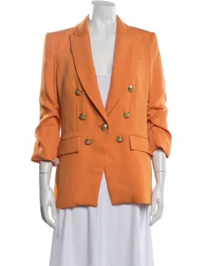 Pre-owned Veronica Beard Blazer In Orange