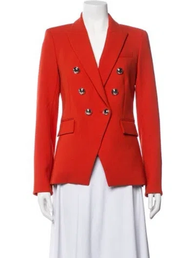 Pre-owned Veronica Beard Blazer In Orange