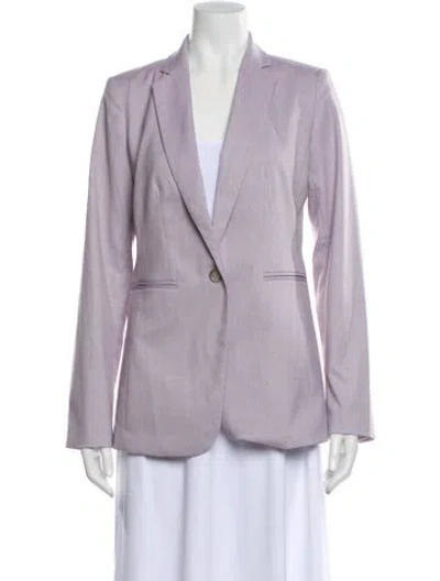 Pre-owned Veronica Beard Blazer In Purple