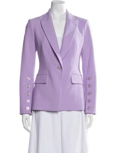 Pre-owned Veronica Beard Blazer In Purple