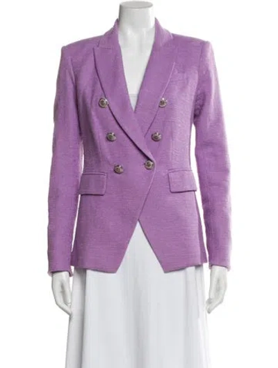 Pre-owned Veronica Beard Blazer In Purple