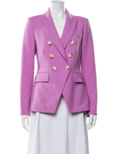 Pre-owned Veronica Beard Blazer In Purple