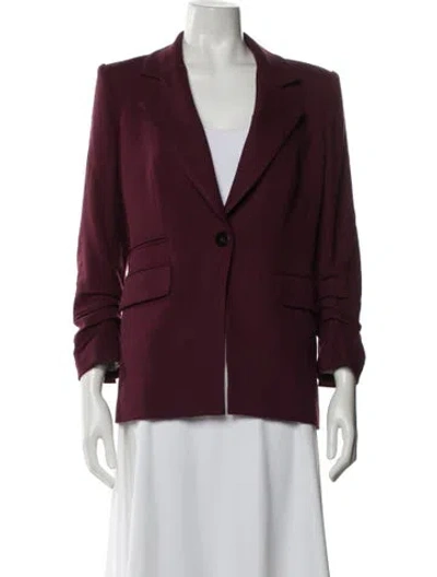 Pre-owned Veronica Beard Blazer In Purple