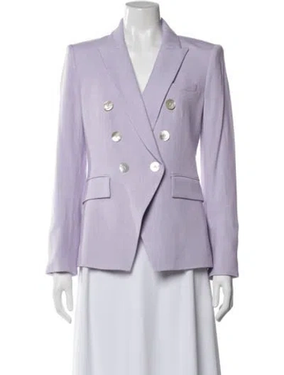 Pre-owned Veronica Beard Blazer In Purple