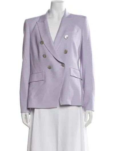 Pre-owned Veronica Beard Blazer In Purple