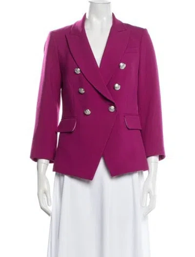 Pre-owned Veronica Beard Blazer In Purple