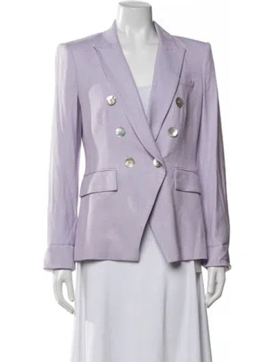 Pre-owned Veronica Beard Blazer In Purple